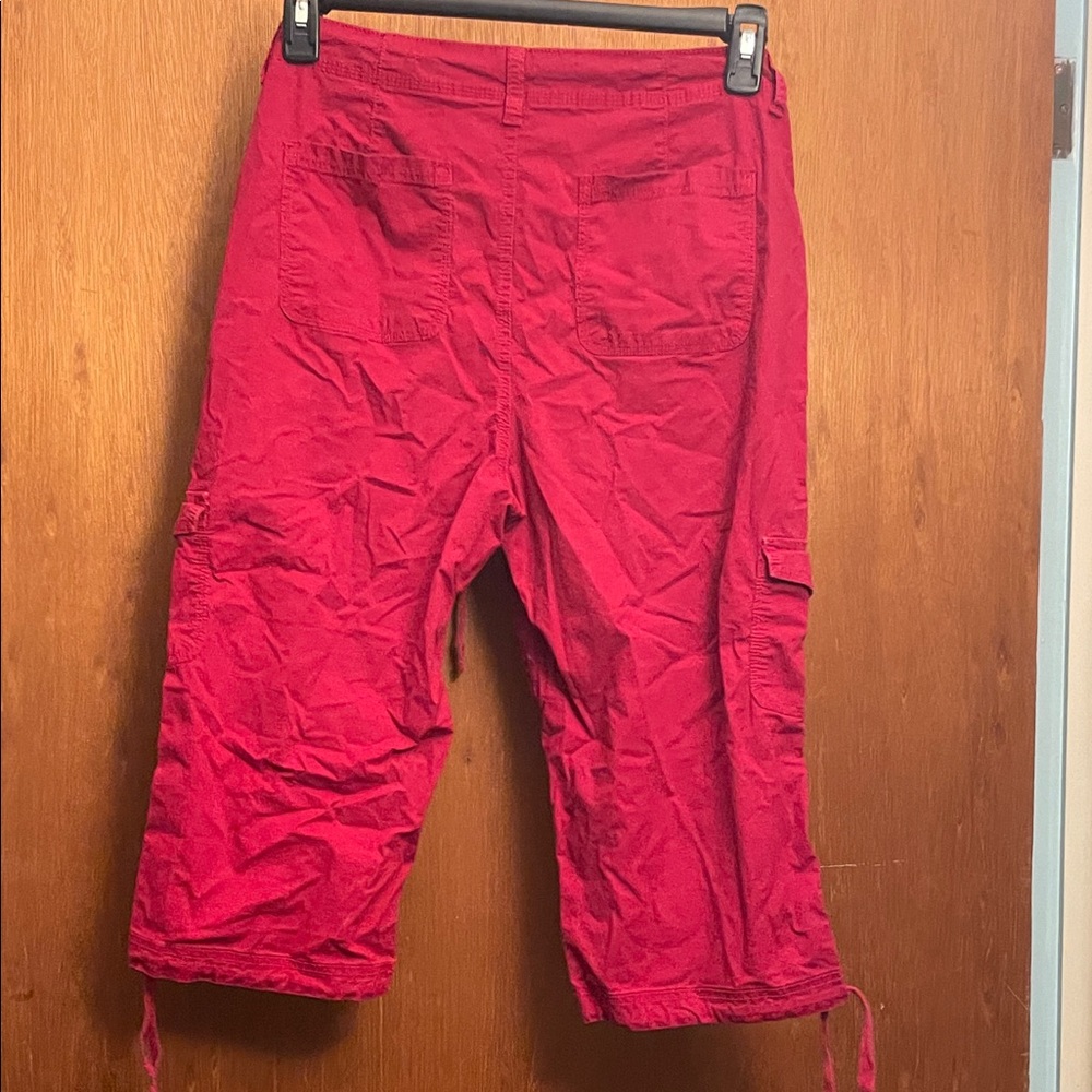 Red Capri Pants - Picture 3 of 3